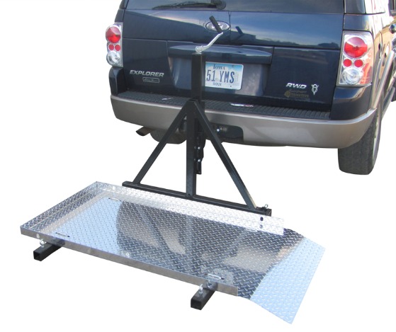 Receiver hitch best sale scooter carrier