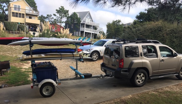 stand up paddle board trailer
